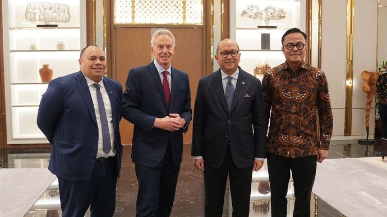 Danantara menerima kunjungan mantan Perdana Menteri Inggris Tony Blair bersama jajaran Tony Blair Institute for Global Change (TBI).