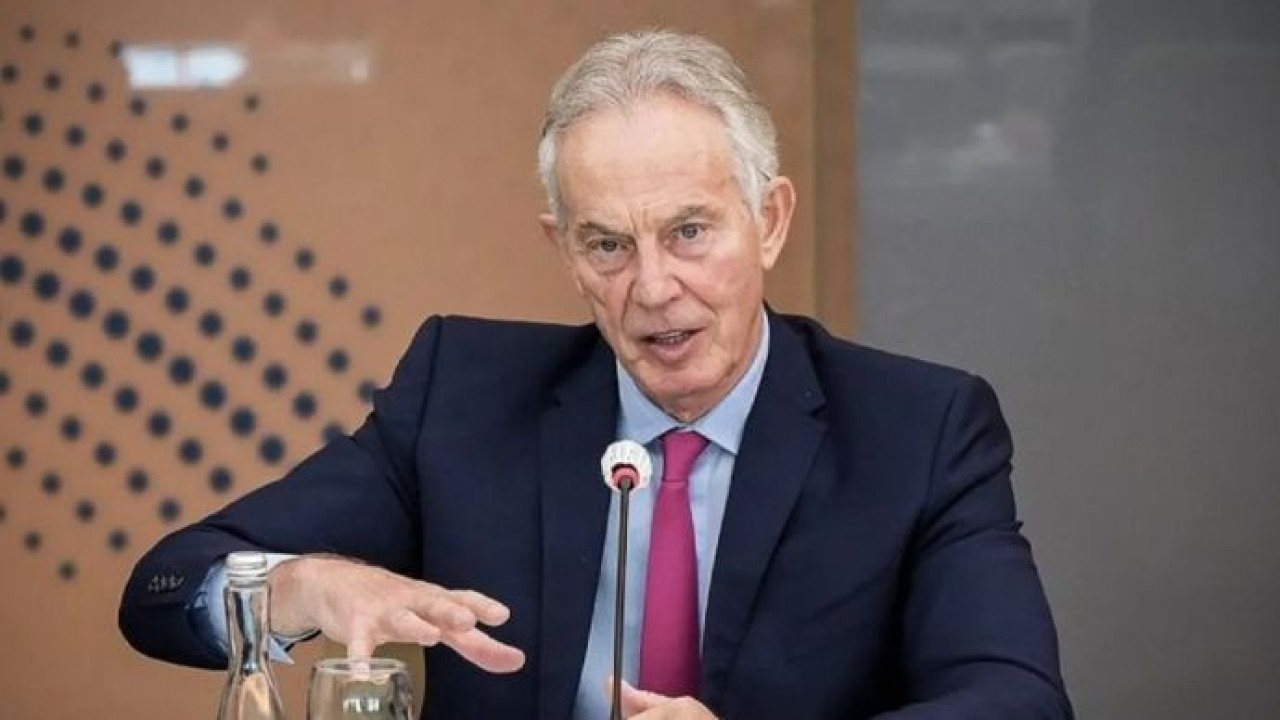 Arsip - Mantan Perdana Menteri Inggris yang juga pendiri organisasi nirlaba Tony Blair Institute, Tony Blair. (Antara)
