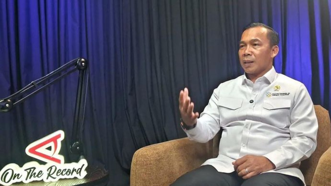 Mendukbangga/Kepala BKKBN Wihaji dalam siniar On The Record Antara tentang pembangunan keluarga Indonesia di Antara Heritage Center (Antara)
