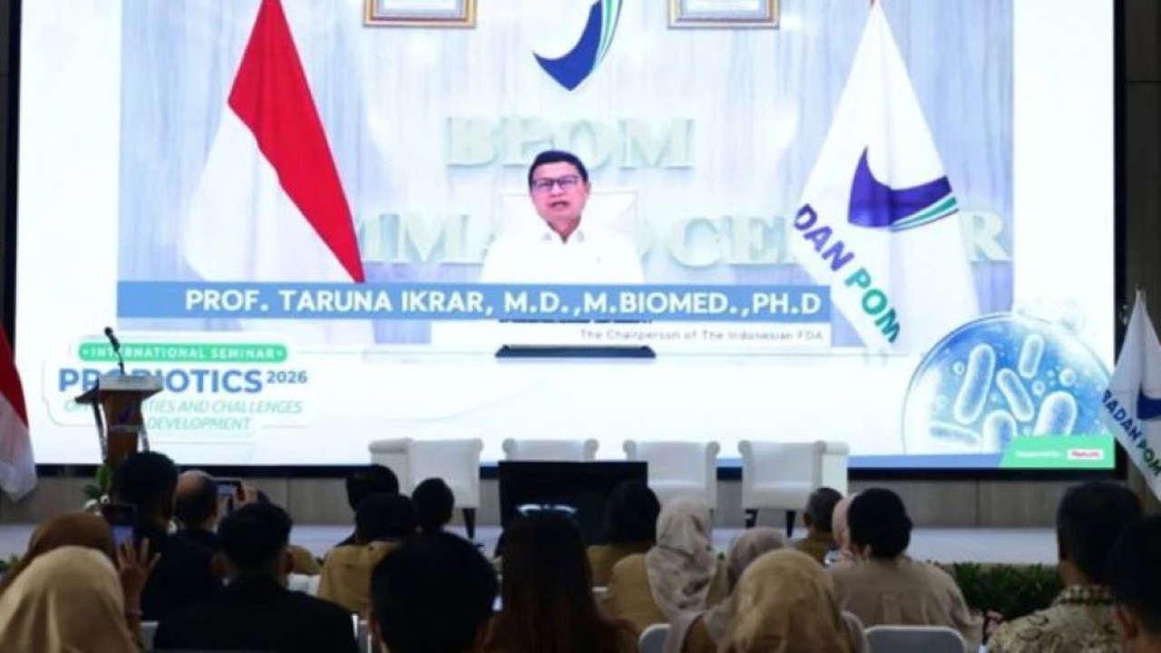 Kepala Badan Pengawas Obat dan Makanan (BPOM) Taruna Ikrar. (Antara)