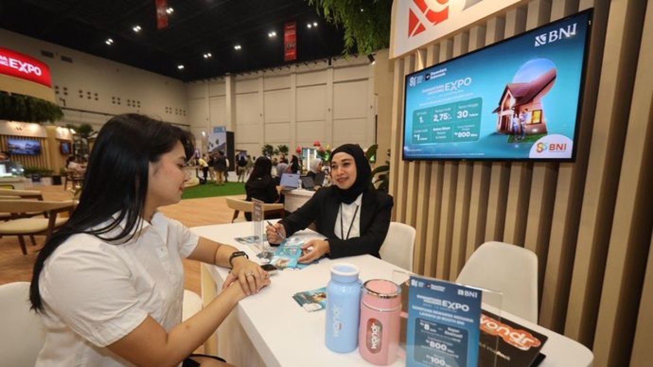 PT Bank Negara Indonesia (Persero) Tbk atau BNI menghadirkan fitur KPR Cermat dalam gelaran Danantara Housing Expo 2026. (Foto: Istimewa/BNI)