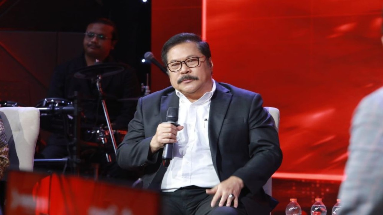 Mantan Jaksa Agung Muda Intelijen (Jamintel) Kejaksaan Agung periode 2017-2020, Jan S. Maringka dalam Suara Nusantara "Febrie Melawan: Keadilan Dipertaruhkan?", Rabu, 19 Agustus 2026. (Foto: Ntvnews)