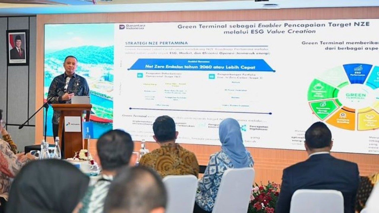 Pertama di Dunia, Terminal LPG Tanjung Sekong Pertamina, Raih Sertifikasi Terminal Hijau.