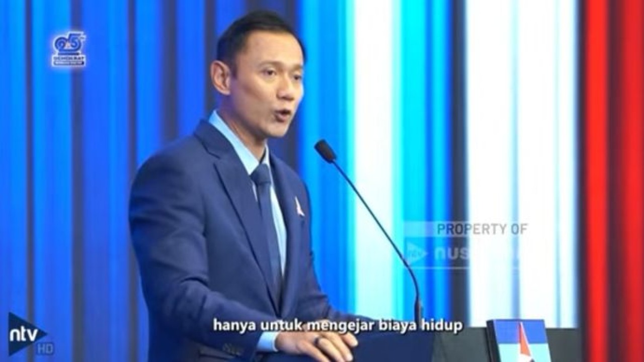 Agus Harimurti Yudhoyono (Ketua Umum Partai Demokrat) (YouTube)