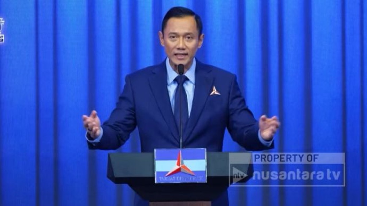Agus Harimurti Yudhoyono (Ketua Umum Partai Demokrat) (YouTube)