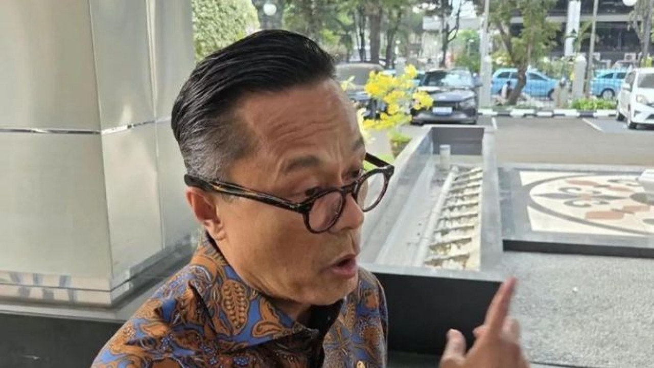 Kepala Badan Pengaturan Badan Usaha Milik Negara (BP BUMN) Dony Oskaria saat ditemui di Jakarta, Rabu, 9 September 2026 (Antara)