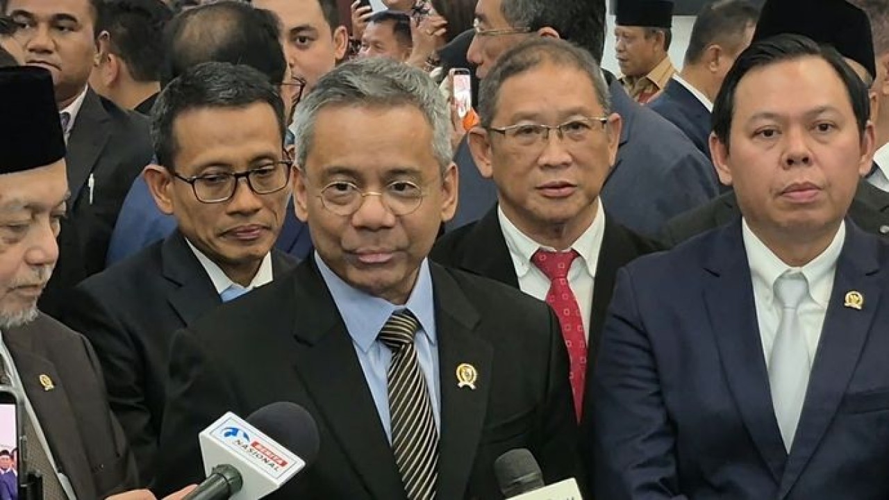 Menteri Keuangan (Menkeu) Suahasil Nazara mengungkapkan pemerintah telah menyiapkan anggaran penanggulangan bencana dalam Anggaran Pendapatan dan Belanja Negara (APBN) 2026. (Ntvnews.id-Muslimin Trisyuliono)