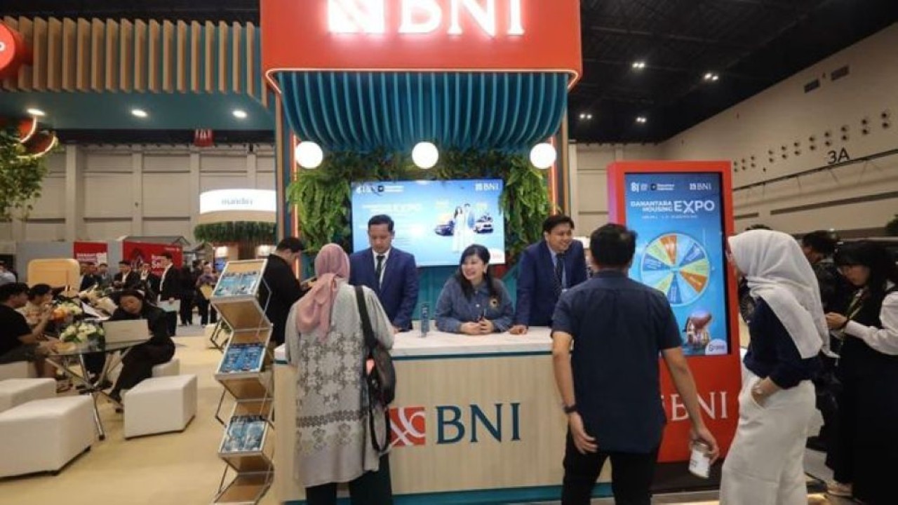 BNI menggandeng ratusan pengembang dalam Danantara Housing Expo 2026 sebagai bagian dari dukungan terhadap Program Tiga Juta Rumah. (Foto: BNI)
