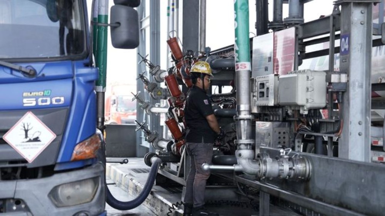 Pertamina pastikan kesiapan infrastruktur blending dan distribusi B50. (Foto: Istimewa