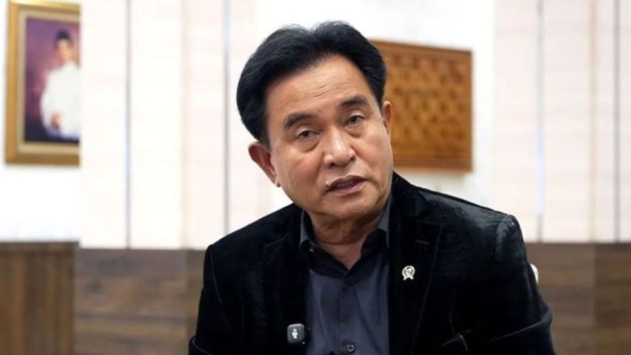 Menteri Koordinator Bidang Hukum, HAM, Imigrasi, dan Pemasyarakatan (Menko Kumham Imipas) Yusril Ihza Mahendra. (Foto: Antara)