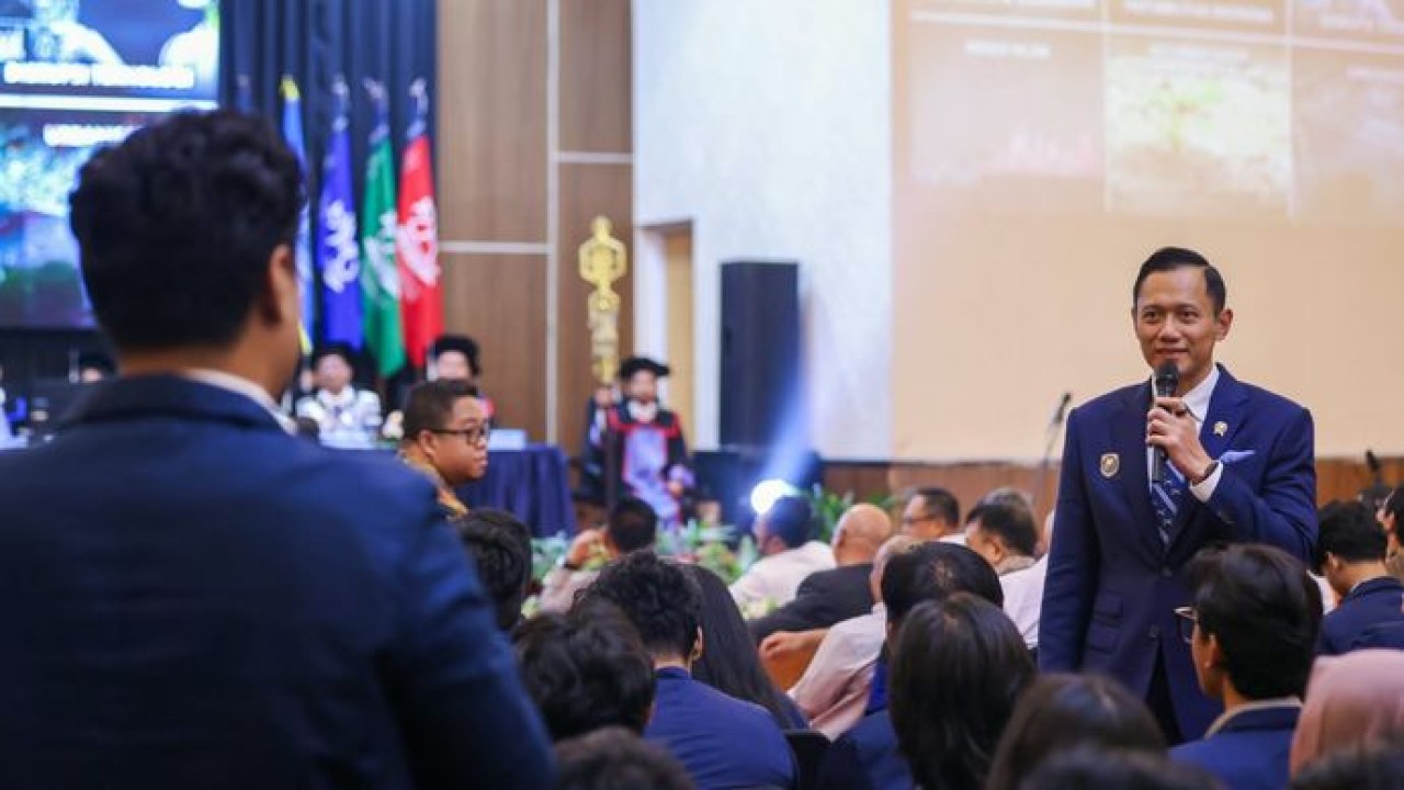 Menko AHY di Dies Natalis ke-12 ITK: Kampus Mitra Strategis Pengembangan SDM Unggul dan Infrastruktur Kalimantan.