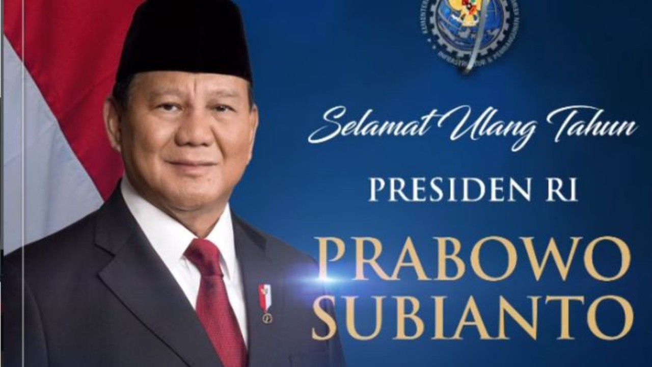 AHY mengunggah ucapan Selamat Ulang Tahun untuk Presiden Prabowo (IG AHY)