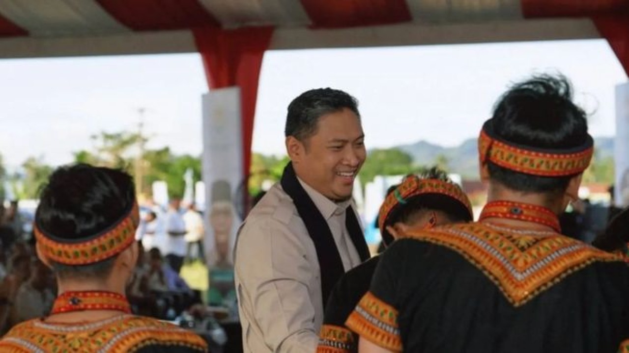 Kepala BGN Sudaryono saat menghadiri pelantikan Pengurus Dewan Pengurus Daerah (DPD) Himpunan Kerukunan Tani Indonesia (HKTI) Provinsi Aceh pada Selasa, 13 Oktober 2026. (Antara)