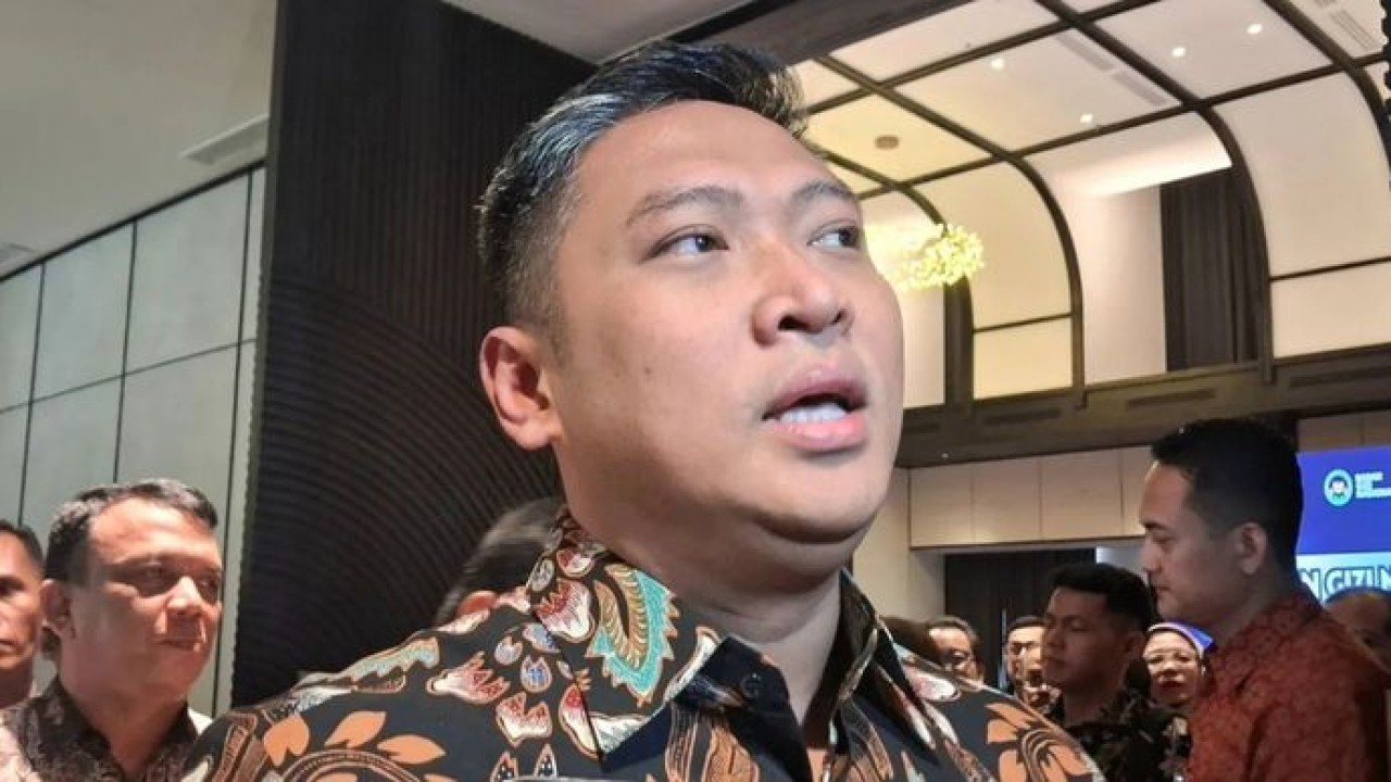 Kepala BGN Sudaryono saat ditemui di Jakarta, Jumat, 16 Oktober 2026. (Antara)