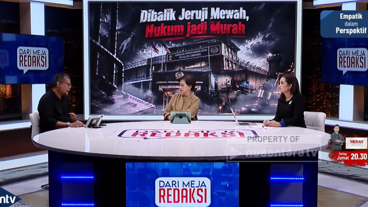 Program "Dari Meja Redaksi" tayang di Nusantara TV setiap Senin pukul 07.30 WIB.