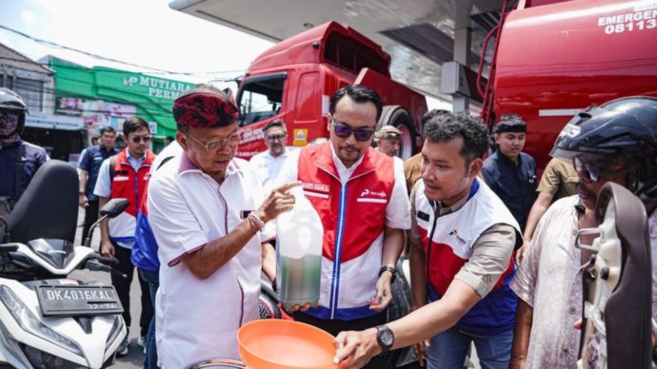 Pertamina Patra Niaga perkuat pasokan dan distribusi BBM, kondisi layanan di Bali berangsur kondusif.