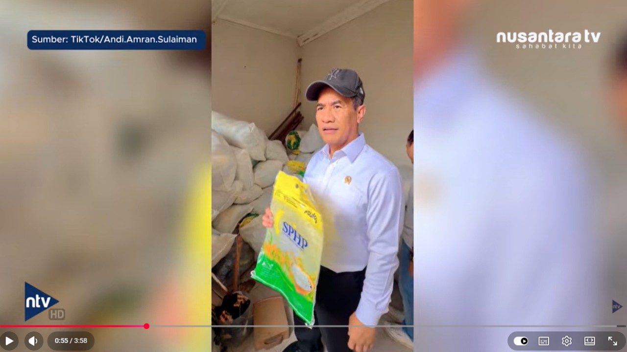 Menteri Pertanian Andi Amran Sulaiman mendorong pelaku pengoplos beras untuk rakyat miskin dihukum mati.