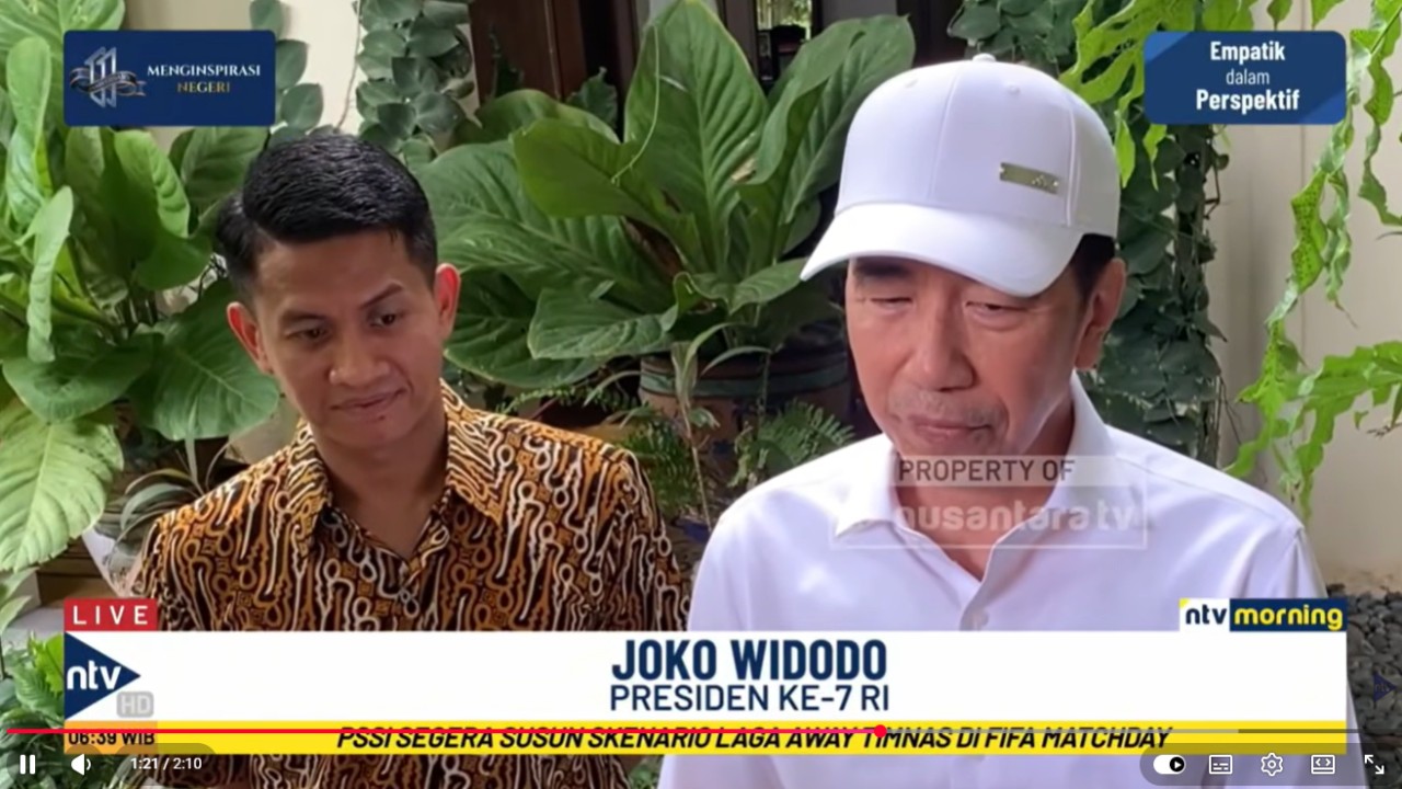Presiden ke-7 Republik Indonesia Joko Widodo (Jokowi) pastikan hadir sidang terdakwa Roy Suryo dan  Dr Tifa