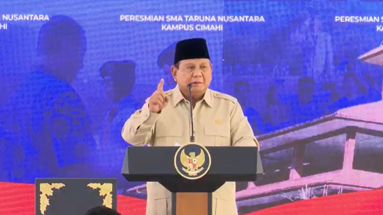 Presiden Republik Indonesia Prabowo Subianto